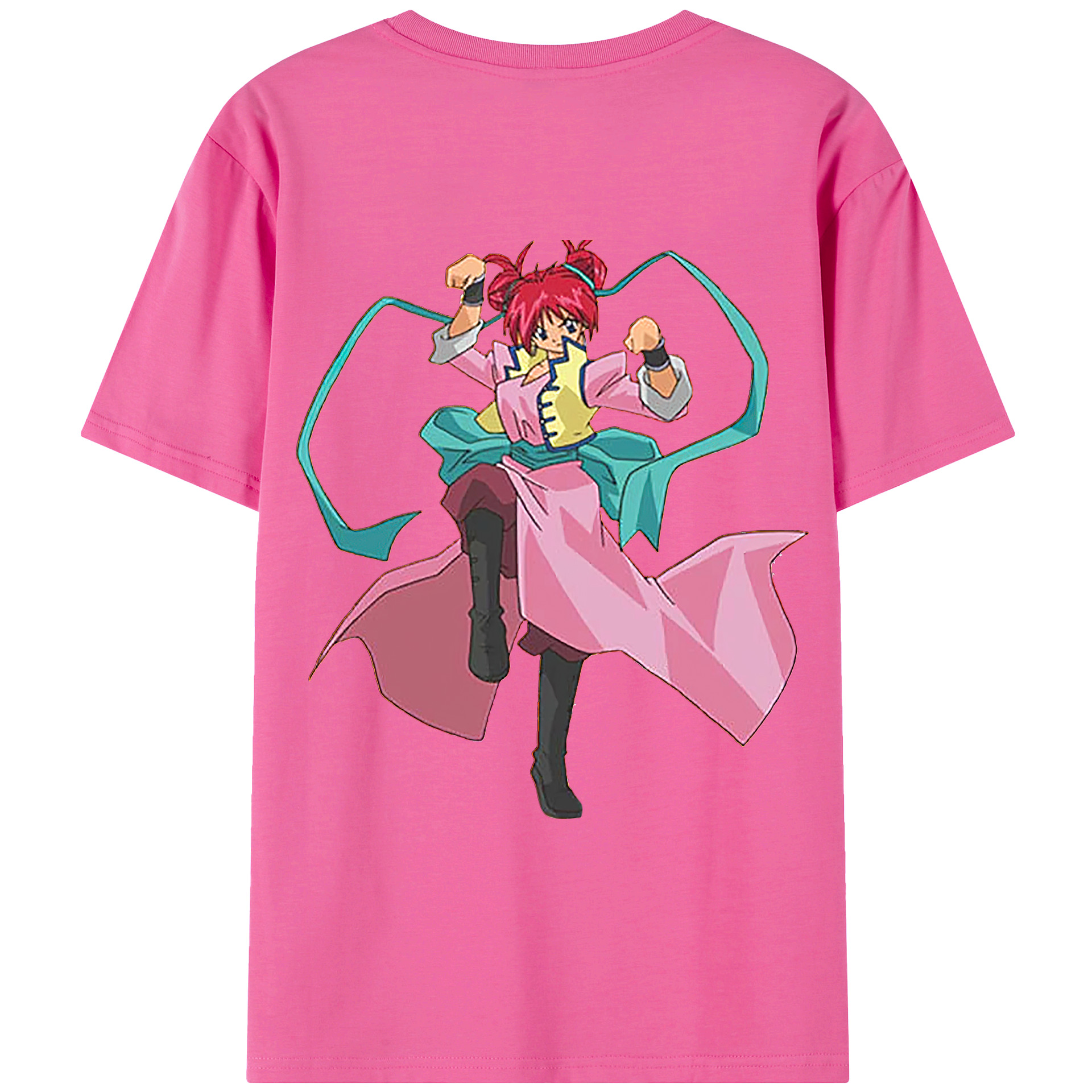 （画像用） 遊☆戯☆王 Yu-Gi-Oh! レディース半袖Tシャツ(バックプリント)